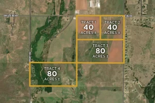 Comanche Co OK 240± Acres In 4 Tracts