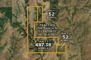 Dewey Co OK 591.38± Acres In 4 Tracts