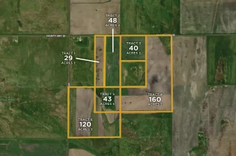 Wilkin Co, MN 440± acres in 6 Tracts