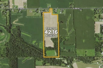 Howard Co, IN 42.16± acres in 1 tract