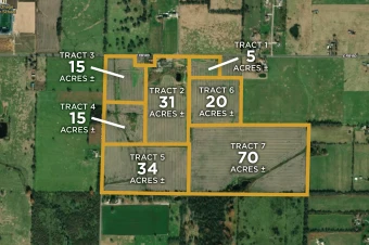 Jasper Co, MO 190+/- Acres in 7 Tracts