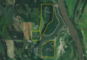 Cass Co NE 287.96± Acres In 3 Tracts