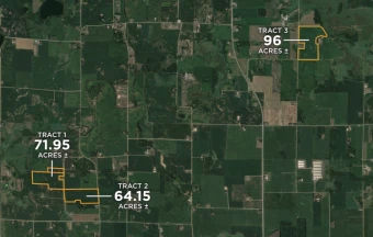 Wright Co MN 233.09± Acres In 3 Tracts