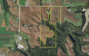Wabasha Co MN 253.95± Acres In 3 Tracts