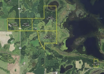 Clearwater Co MN 271.15± Acres In 5 Tracts