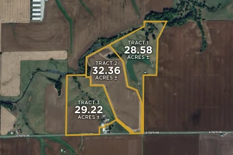 McDonough Co IL 90.16± Acres In 3 Tracts