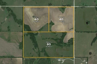 Coffey Co KS 161.94± Surveyed Acres In 3 Tracts