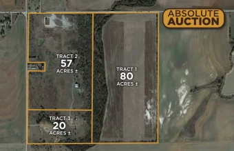 Noble Co OK 157± Acres In 3 Tracts