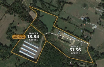 Bradley Co TN 50.2± Acres In 2 Tracts
