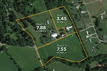 Caldwell Co KY 20.614± Acres In 3 Tracts
