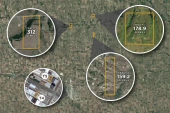 Ellis Co KS 660.7± Acres In 5 Tracts