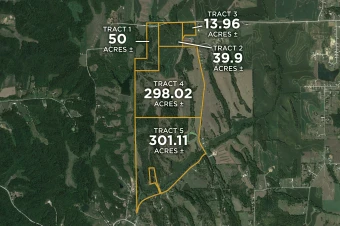 Mills Co IA 702.99± Acres In 5 Tracts