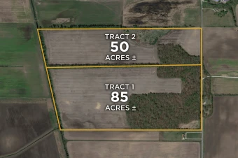 Jasper Co IN 135± Acres In 2 Tracts