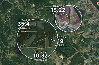 Ste Genevieve Co MO 79.79± Acres In 4 Tracts