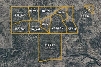 Kimble Co TX 2018± Acres In 11 Tracts