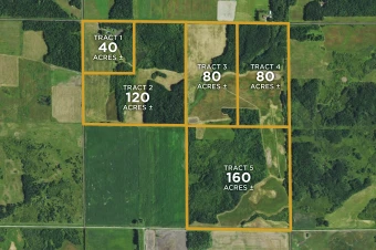 Kittson Co MN 480± Acres In 5 Tracts