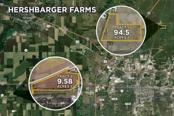 Champaign Co IL 104.8± Acres In 2 Tracts
