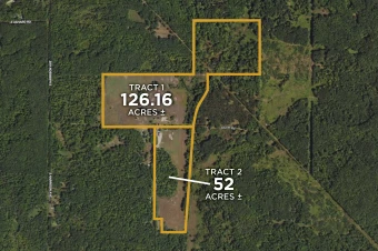 Clare Co MI 178.16± Acres In 2 Tracts