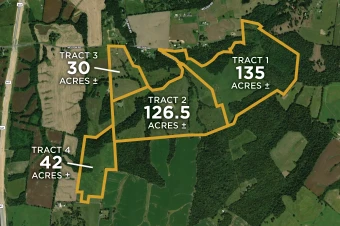 Crittenden Co KY 341.19± Acres In 4 Tracts