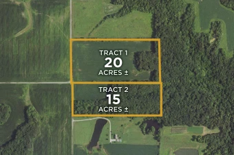 Fayette Co IL 35± Acres In 2 Tracts