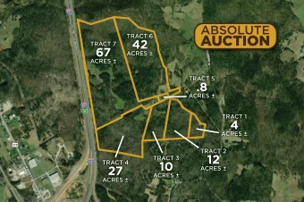 Hart Co KY 167.492± Acres In 7 Tracts