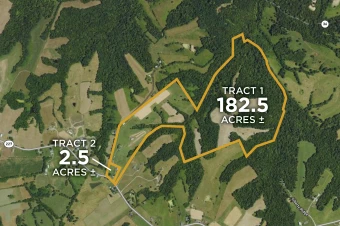 Owen Co KY 185± Acres In 2 Tracts