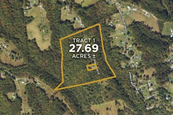 Pulaski Co VA 27.69± Acres In 1 Tract