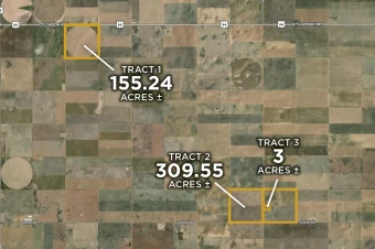 Beaver Co OK 468± Acres In 3 Tracts