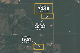 Menard Co IL 110.19± Acres In 3 Tracts
