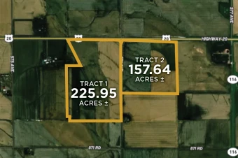 Cedar & Dixon Co NE 383.59± Acres In 1 Tract