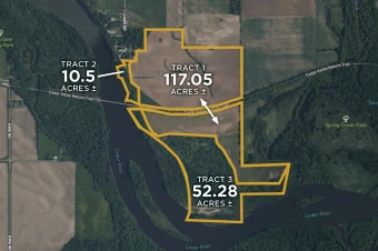 Black Hawk Co IA 179.83± Acres In 3 Tracts