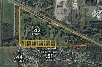 Shiawassee Co MI 54± Acres In 16 Tracts