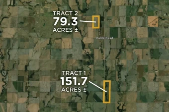 Washington Co KS 231± Acres In 2 Tracts