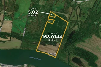 Livingston Co KY 173.0344± Acres In 2 Tracts