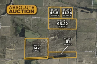 Lake Co TN 381.37± Acres In 5 Tracts