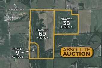 Jefferson Co IL 118± Acres In 3 Tracts