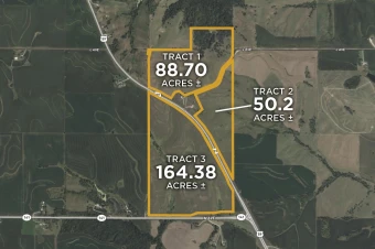 Crawford Co IA 303.28± Acres In 3 Tracts