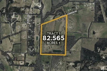 Grayson Co TX 82.565± Acres In 1 Tract