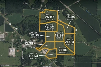 Howell Co MO 157.4± Acres  In 9 Tracts