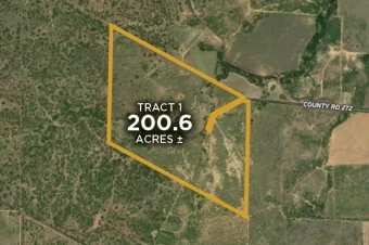 San Saba Co TX 200.6± Acres In 1 Tract