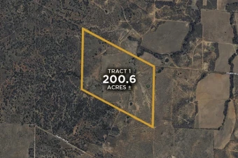 San Saba Co TX 200.6± Acres In 1 Tract