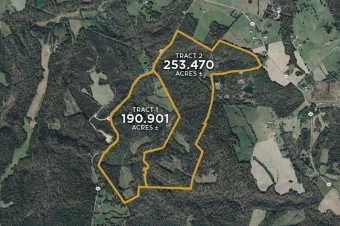 Warren Co KY 444.371± Acres In 2 Tracts