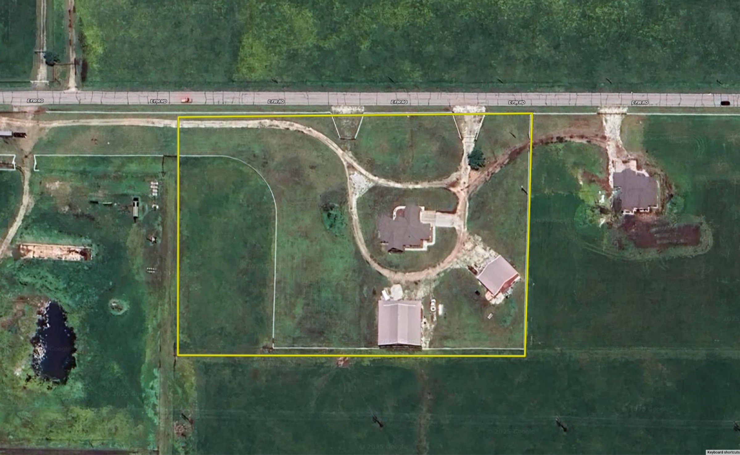 Tract 1 of 7: 5± acres with home - 