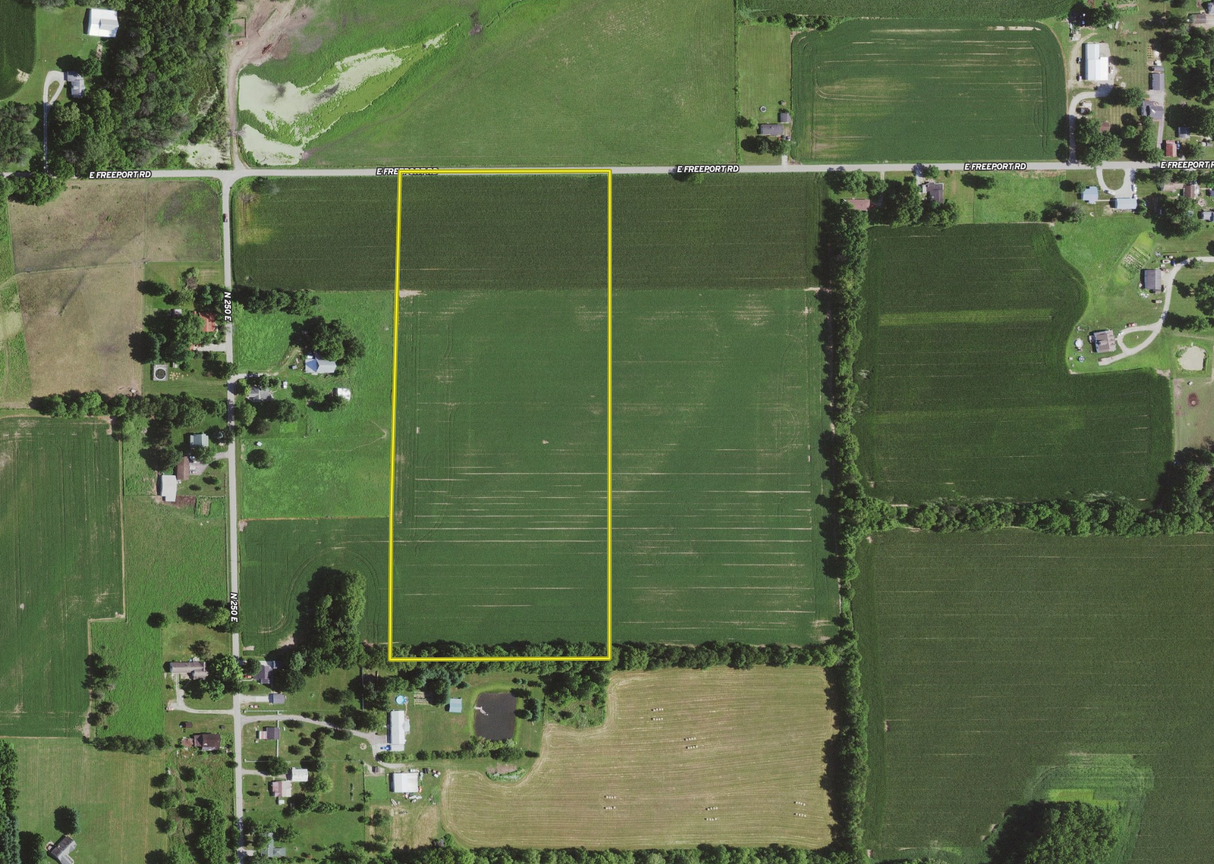 Aerial Shelby IN 66 59 tract 1