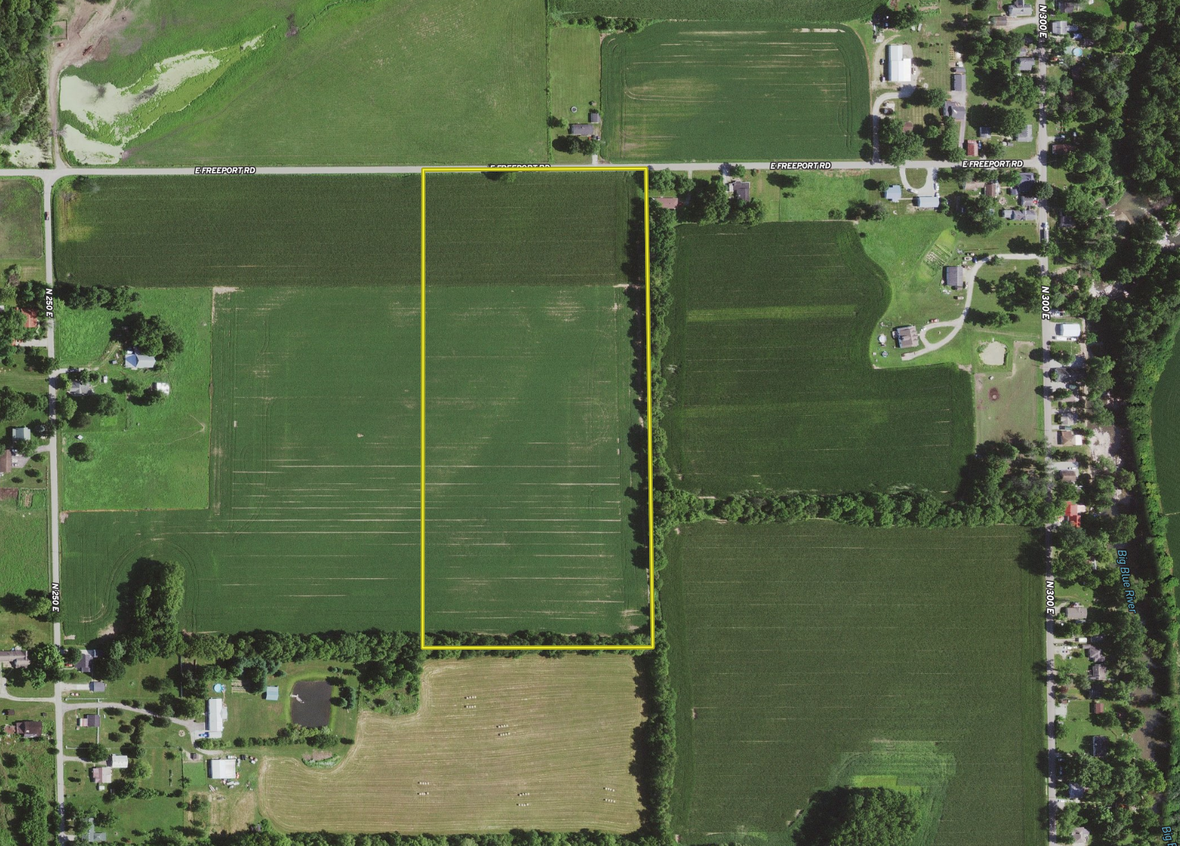 Aerial Shelby IN 66 59 tract 2