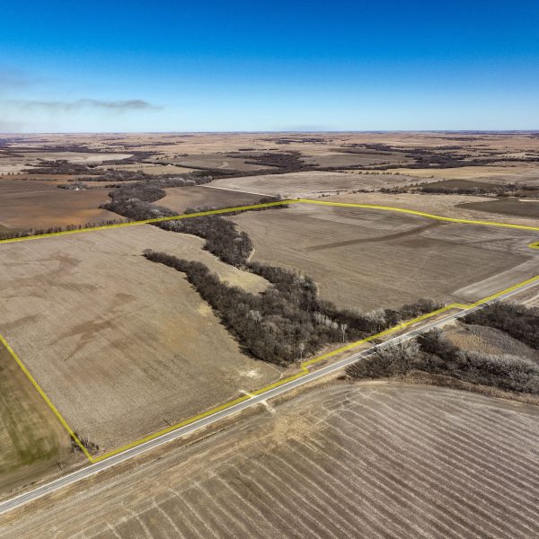 High Quality Tillable And Hunting Tract In Ottawa Co, KS