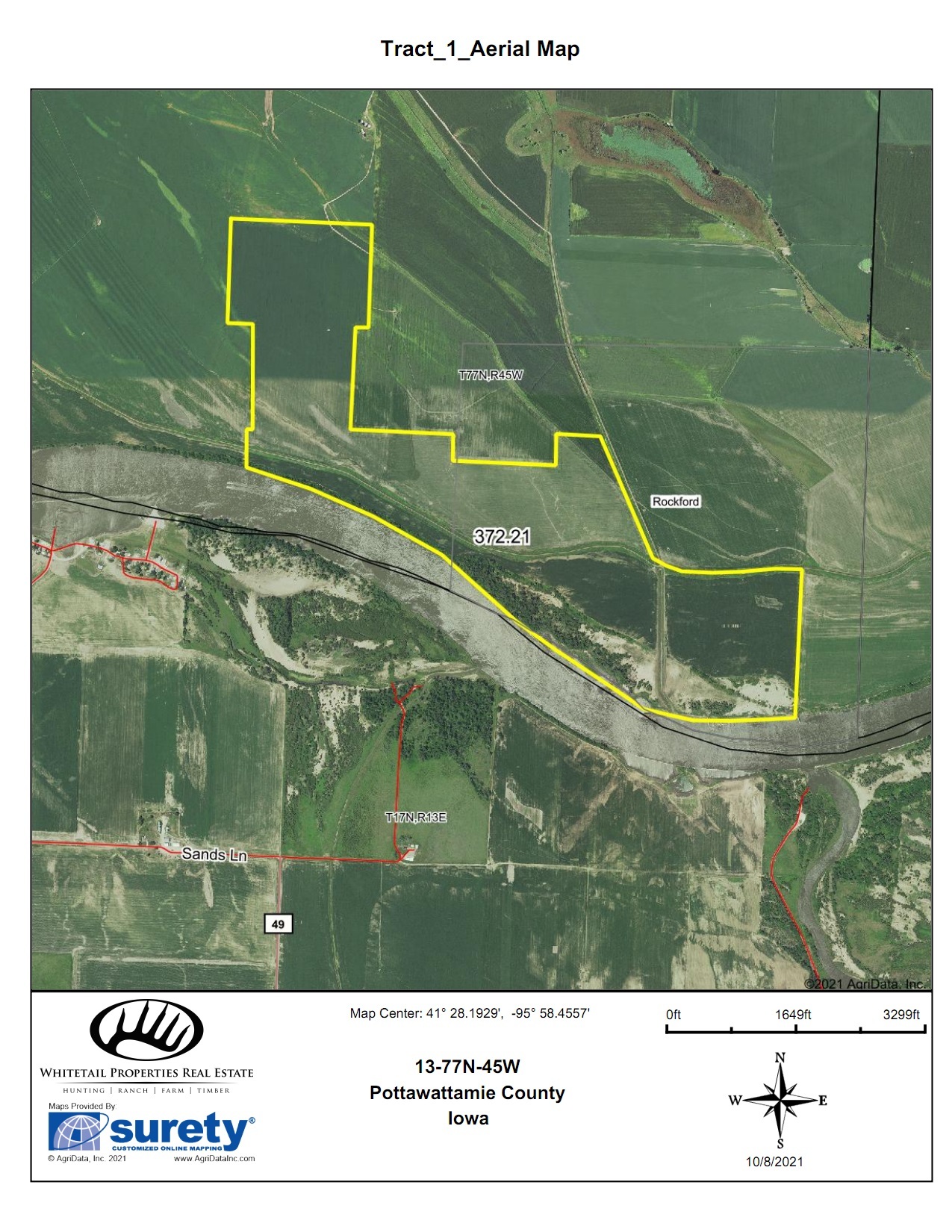 Tract 1 Aerial Map
