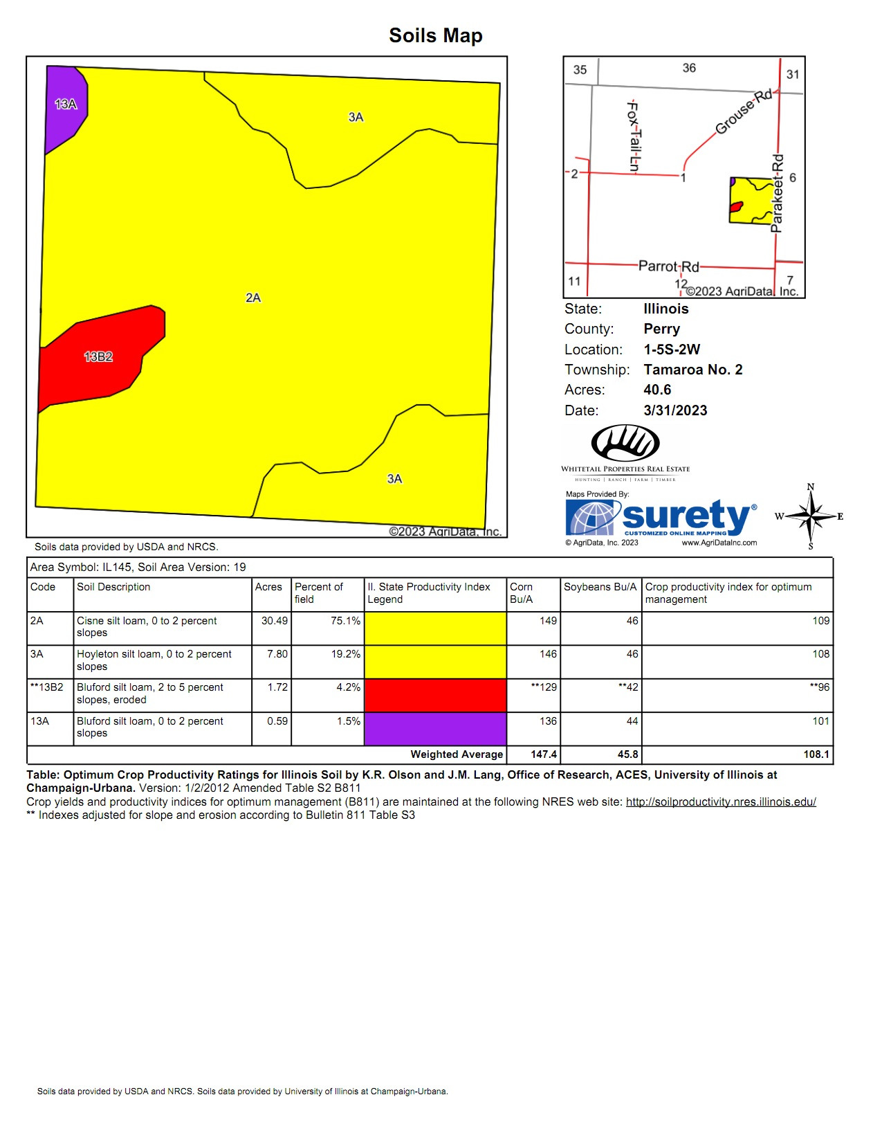 Tract 1 Soils Map 13