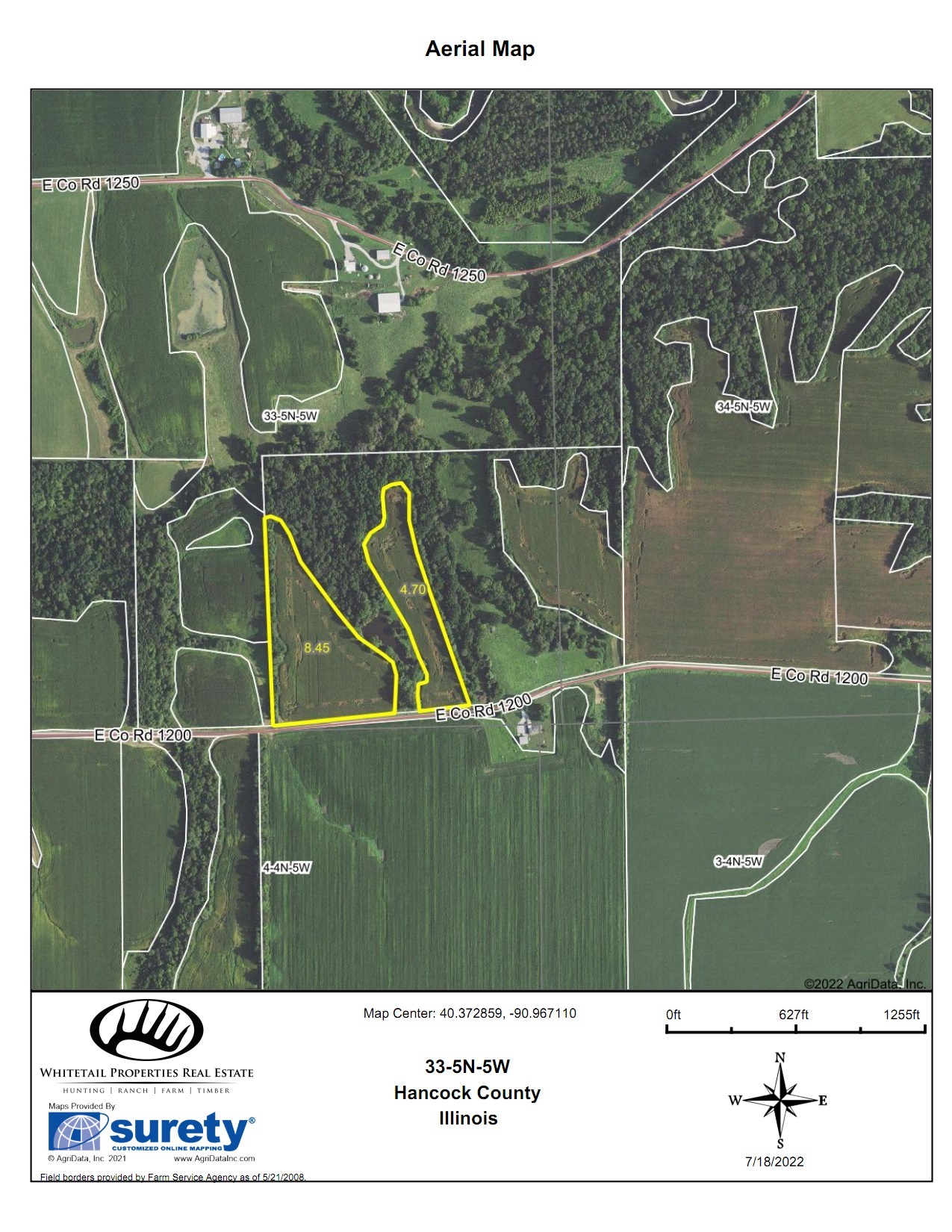 Aerial Map tract 2