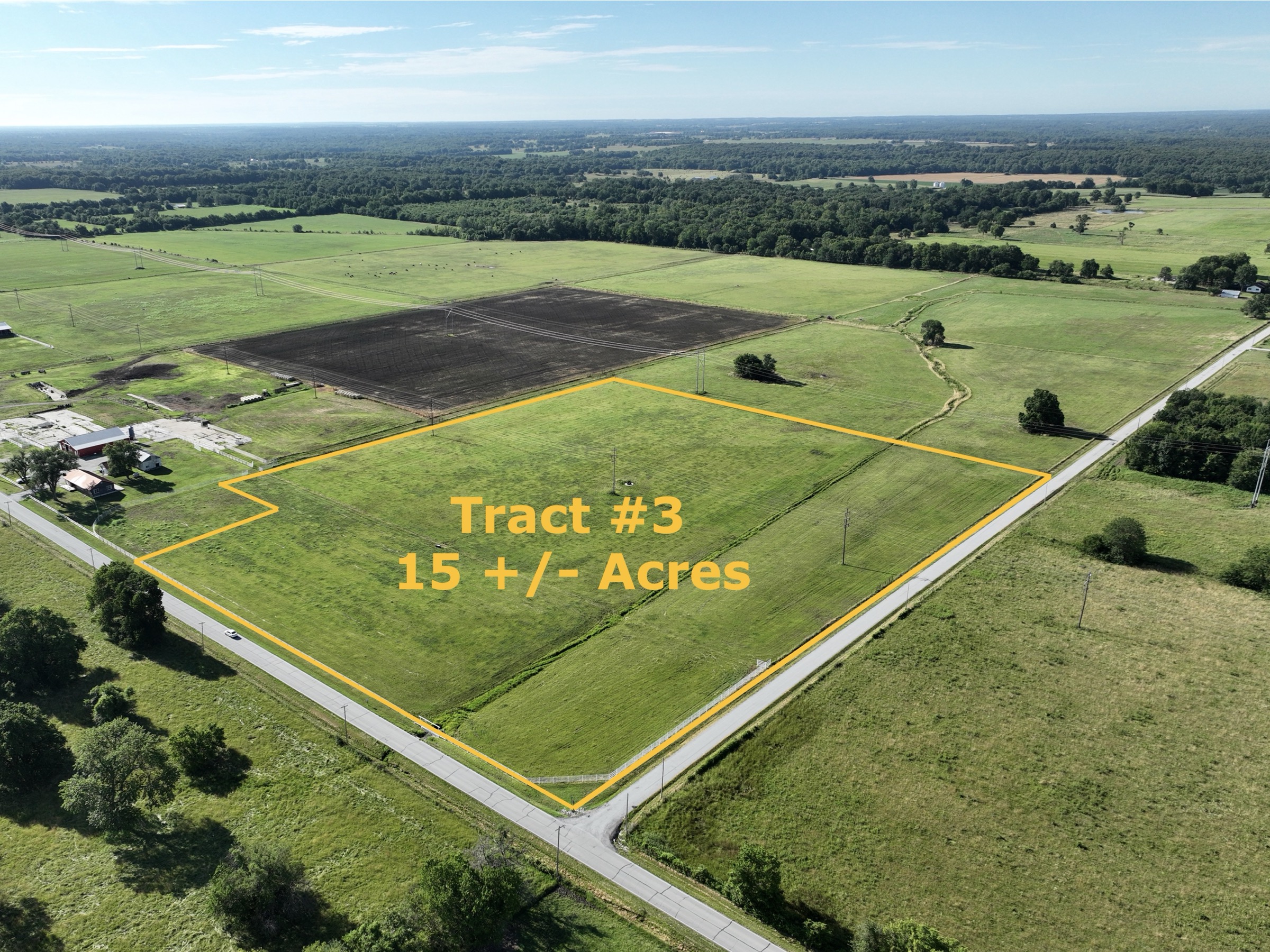 Tract 3 of 7: 15± acres